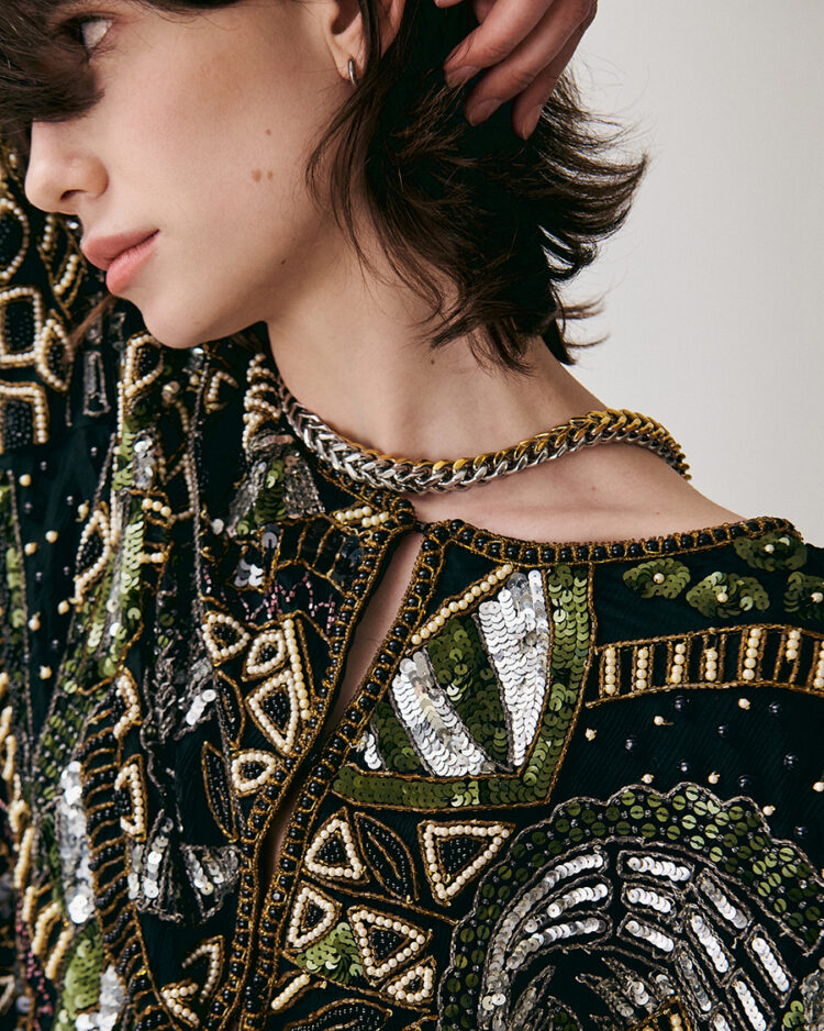 Жакет Frank Usher с вышивкой