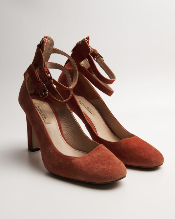 Замшевые туфли Massimo Dutti Massimo Dutti — фото 2