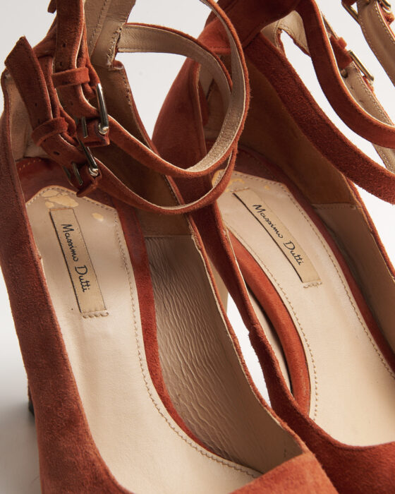 Замшевые туфли Massimo Dutti Massimo Dutti — фото 6