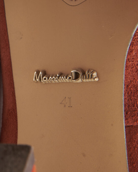 Замшевые туфли Massimo Dutti Massimo Dutti — фото 7