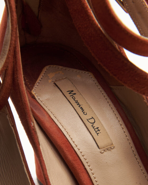 Замшевые туфли Massimo Dutti Massimo Dutti — фото 9