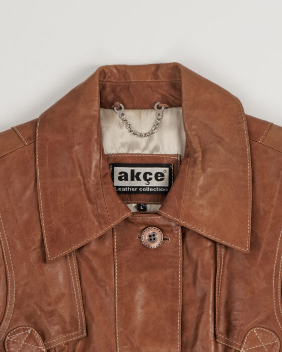 Кожаная куртка Akçe Akçe — фото 3