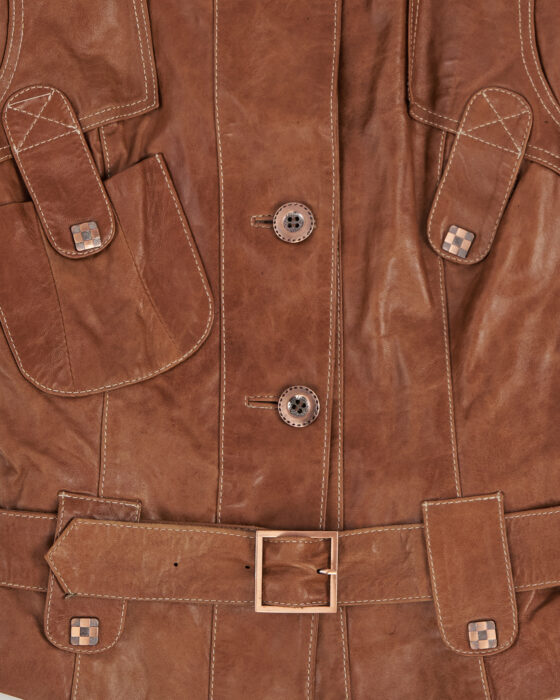 Кожаная куртка Akçe Akçe — фото 4