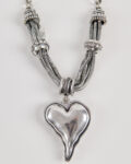 Колье с подвеской в форме сердца — фото 2