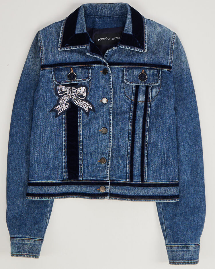 Джинсовая куртка Roccobarocco