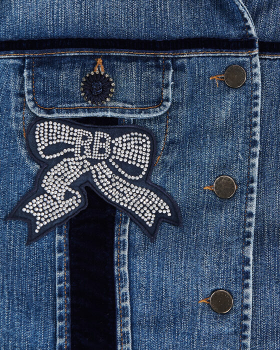 Джинсовая куртка Roccobarocco Roccobarocco — фото 4