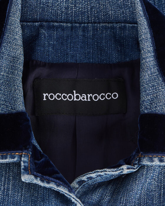 Джинсовая куртка Roccobarocco Roccobarocco — фото 6