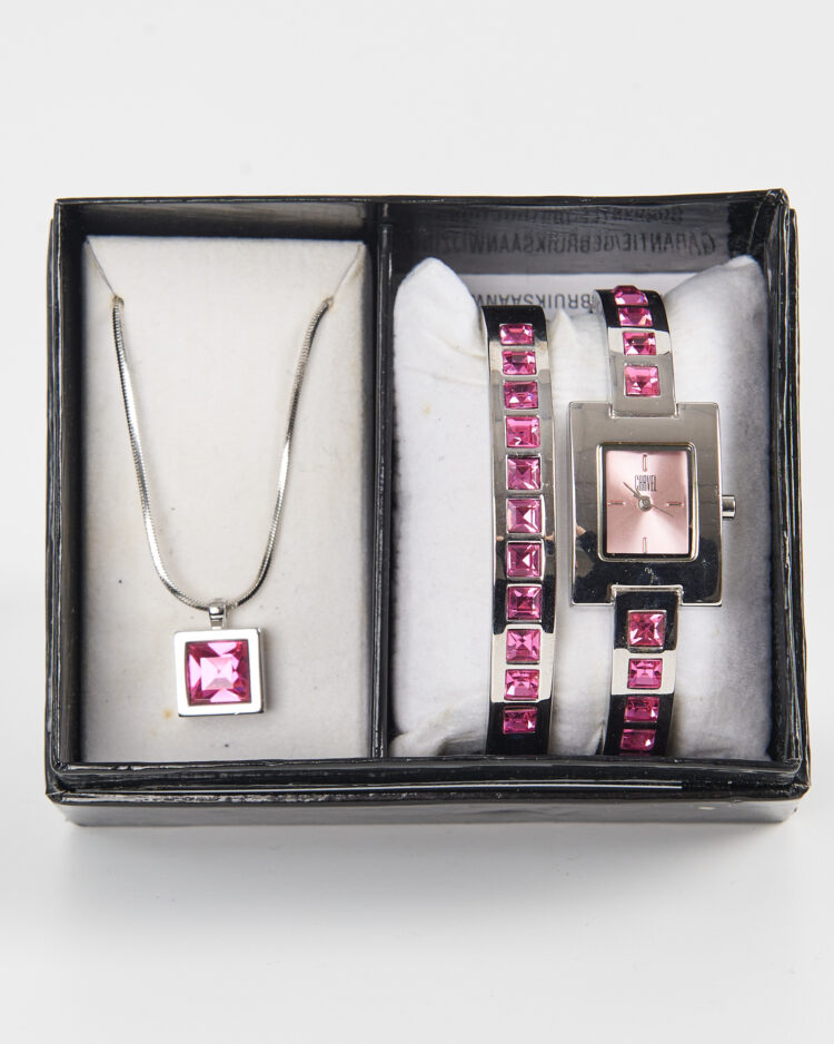 Комплект часы с подвеской