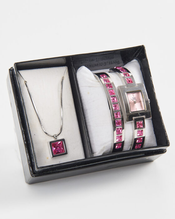 Комплект часы с подвеской Carvel — фото 2