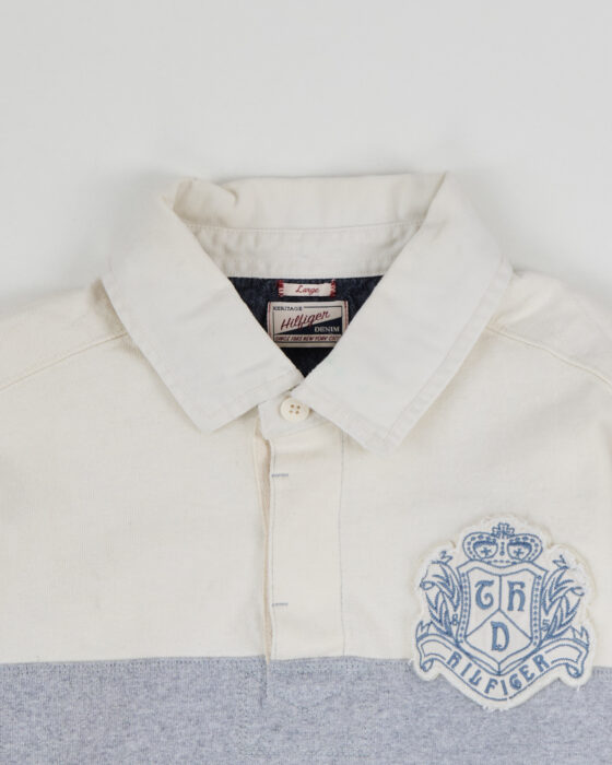 Поло Hilfiger Denim с нашивками Hilfiger Denim — фото 3