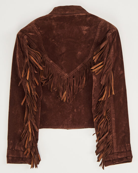 Винтажная куртка с бахромой — фото 2