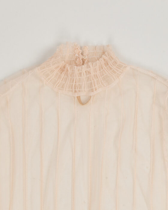 Винтажная полупрозрачная блуза — фото 3