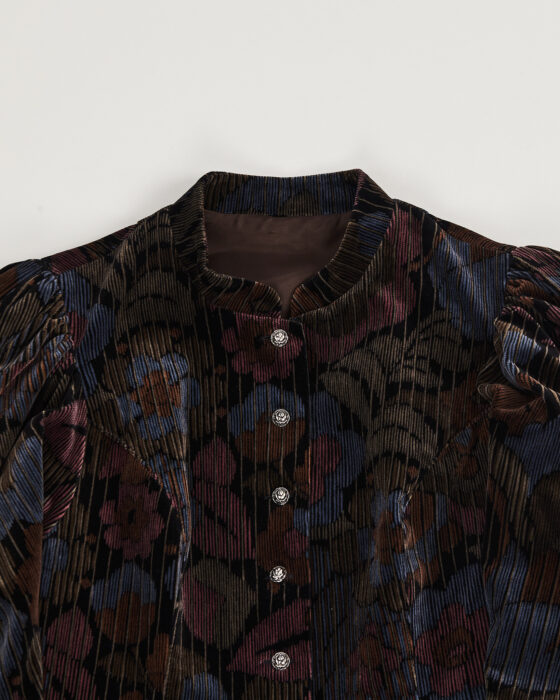 Винтажный вельветовый жакет — фото 3