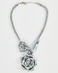 Винтажное колье с розами