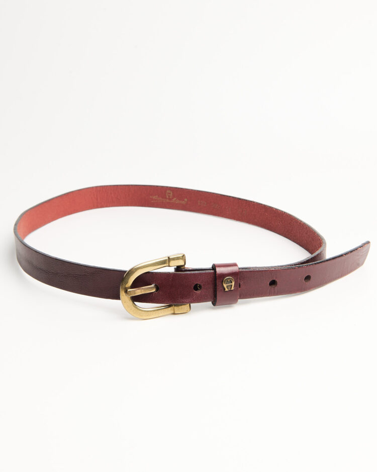 Ремень Aigner из натуральной кожи