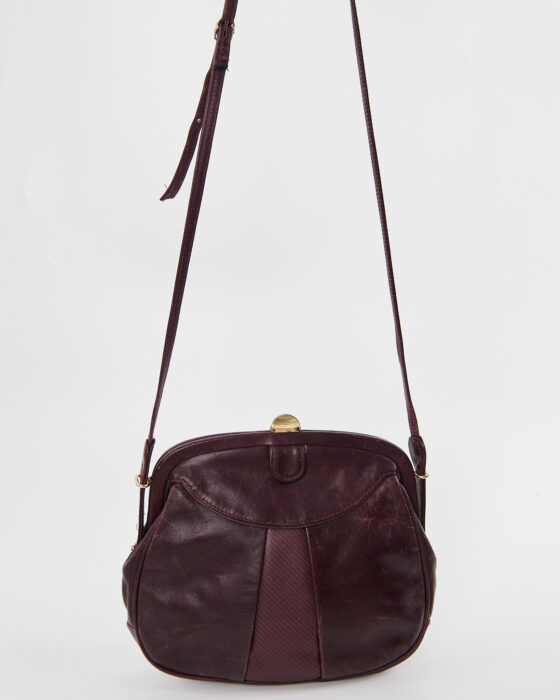 Винтажная кожаная сумка