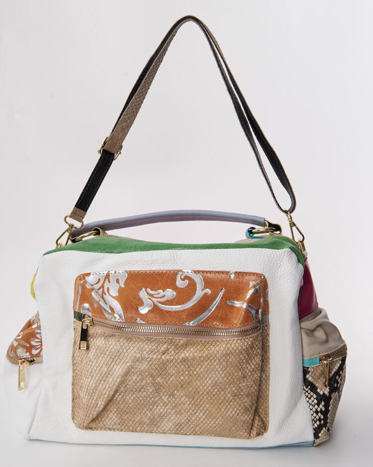 Кожаная сумка made in Italy