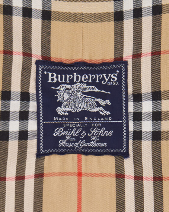 Хлопковый тренч Burberry Burberry — фото 7