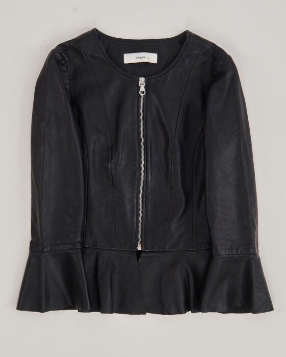 Кожаная куртка UTERQÜE UTERQÜE