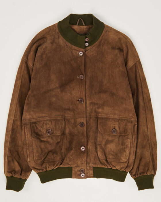 Замшевый бомбер The time