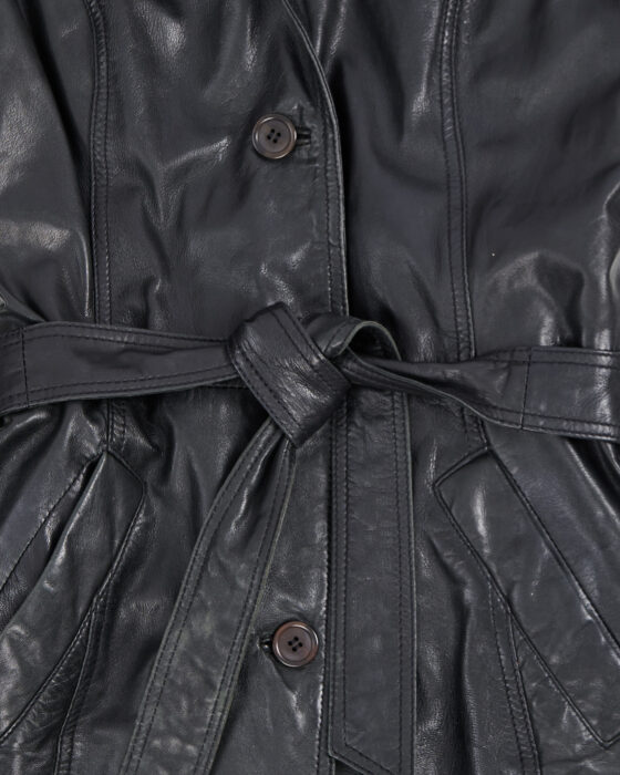 Кожаный тренч David Moore David Moore Classic — фото 4