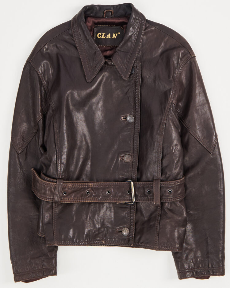 Кожаная куртка GLAN