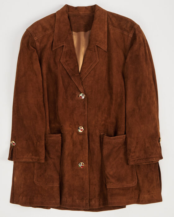 Пиджак из натуральной замши — фото 3