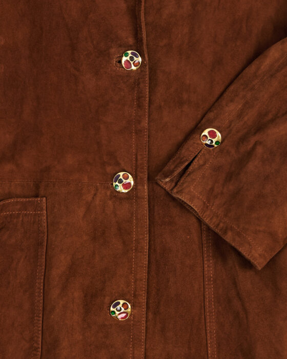 Пиджак из натуральной замши — фото 5