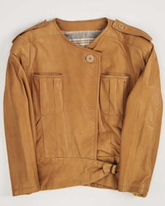 Куртка-бомбер из натуральной кожи Macri Venezia Macri Venezia