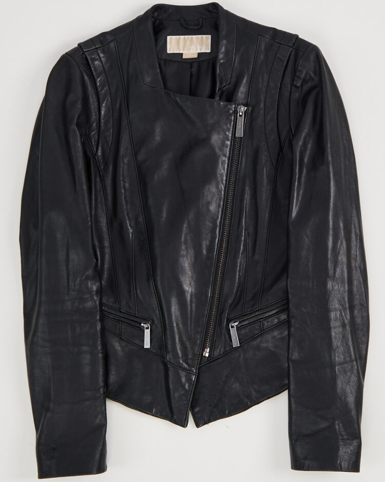 Кожаная куртка Michael Kors