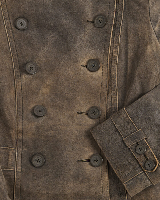 Кожаная куртка EXPRESS EXPRESS — фото 4