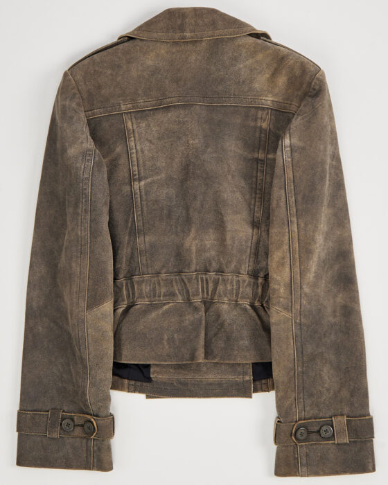 Кожаная куртка EXPRESS EXPRESS — фото 2