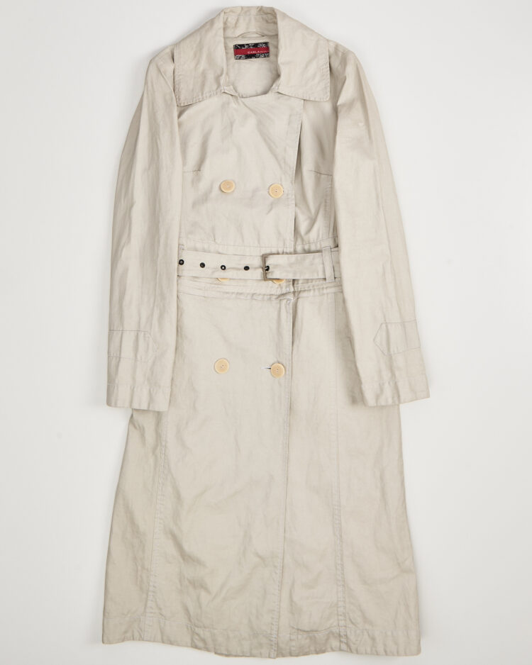 Винтажный тренч Carla du nord