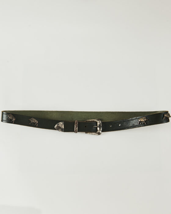 Винтажный ремень из кожи — фото 2