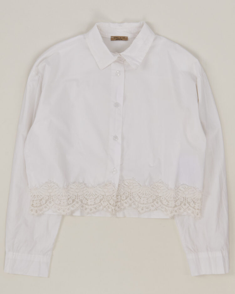 Рубашка из хлопка made in Italy