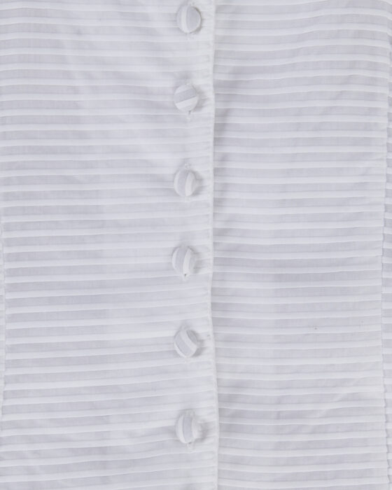 Фактурная блузка из хлопка Rayure — фото 3