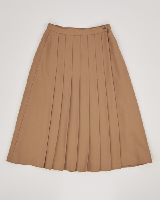 Винтажная юбка с плиссировкой