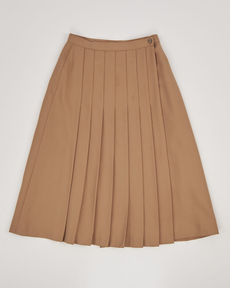 Винтажная юбка с плиссировкой