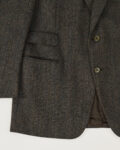 Твидовый пиджак из шерсти made in Italy Elmar Garzon — фото 4