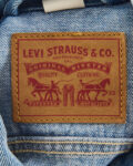Джинсовая куртка Levi`s Levi Strauss & Co — фото 5