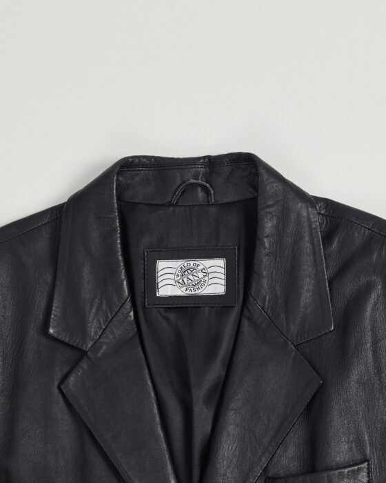 Кожаный пиджак World of man's fashion — фото 3