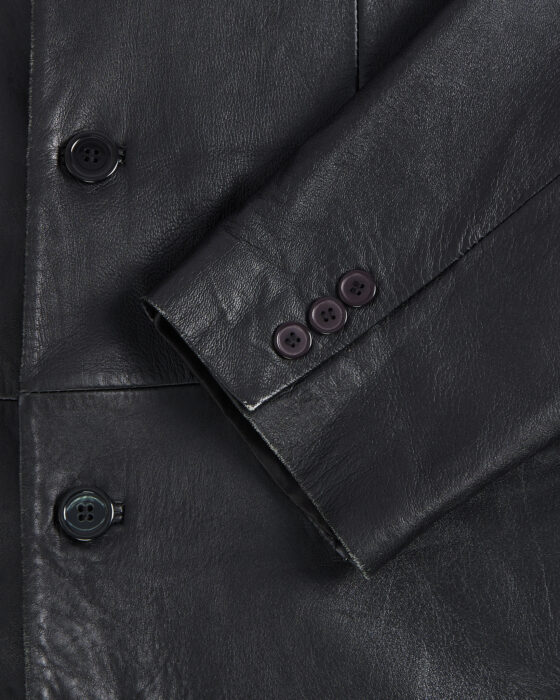 Кожаный пиджак World of man's fashion — фото 4