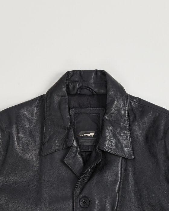 Кожаный пиджак Jack & Jones Jack & Jones — фото 3