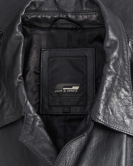 Кожаный пиджак Jack & Jones Jack & Jones — фото 5