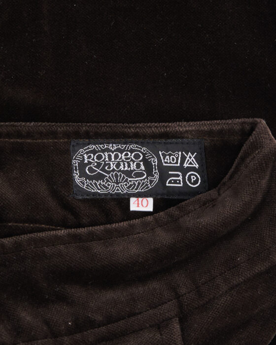 Бархатные брюки Romeo Romeo — фото 4