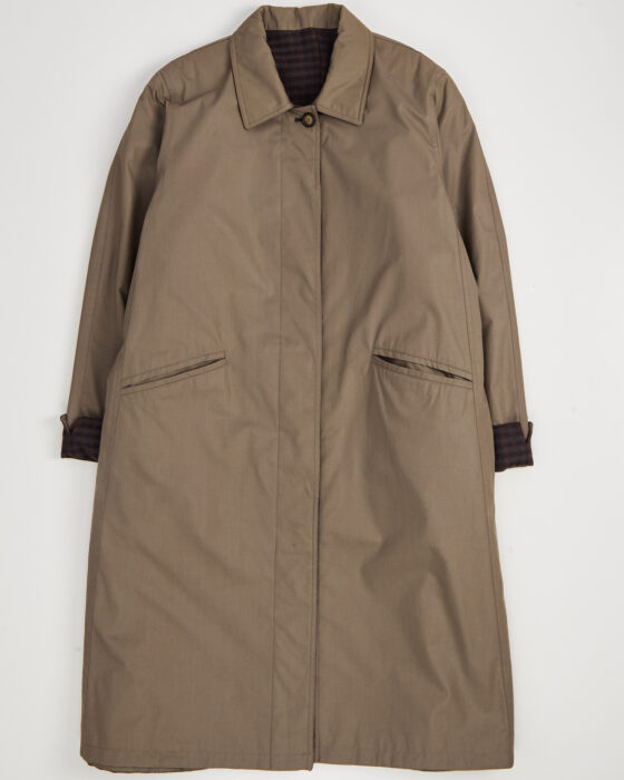 Винтажный двусторонний плащ