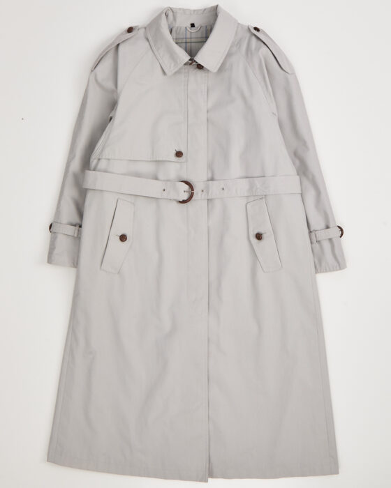 Винтажный тренч с поясом