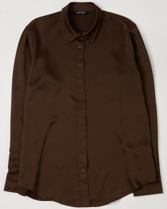Рубашка Ralph Lauren в шоколадном цвете Ralph Lauren