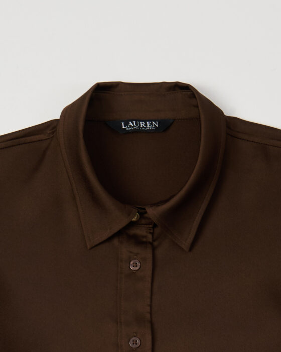 Рубашка Ralph Lauren в шоколадном цвете Ralph Lauren — фото 2