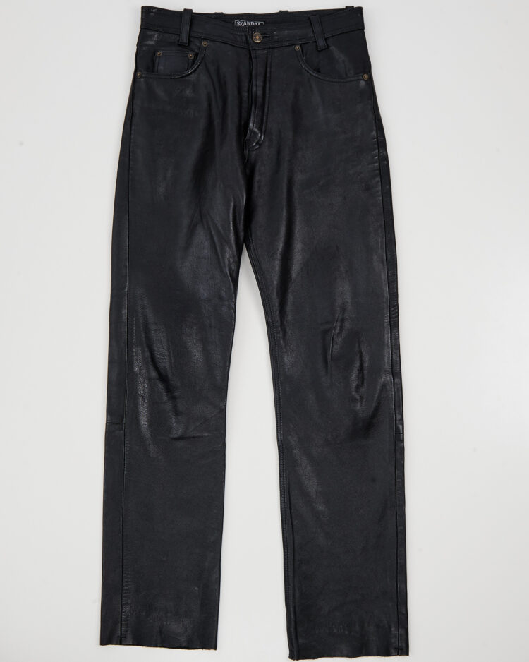 Кожаные брюки Skandal